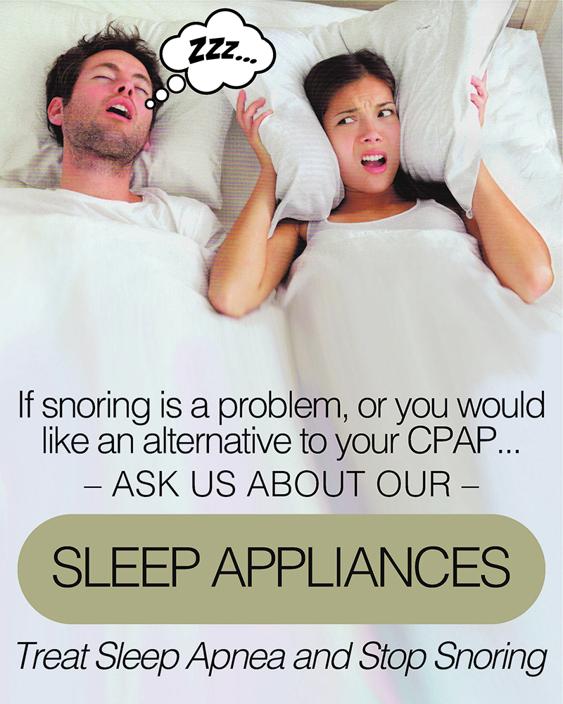 sleep apnea appliance advertisement